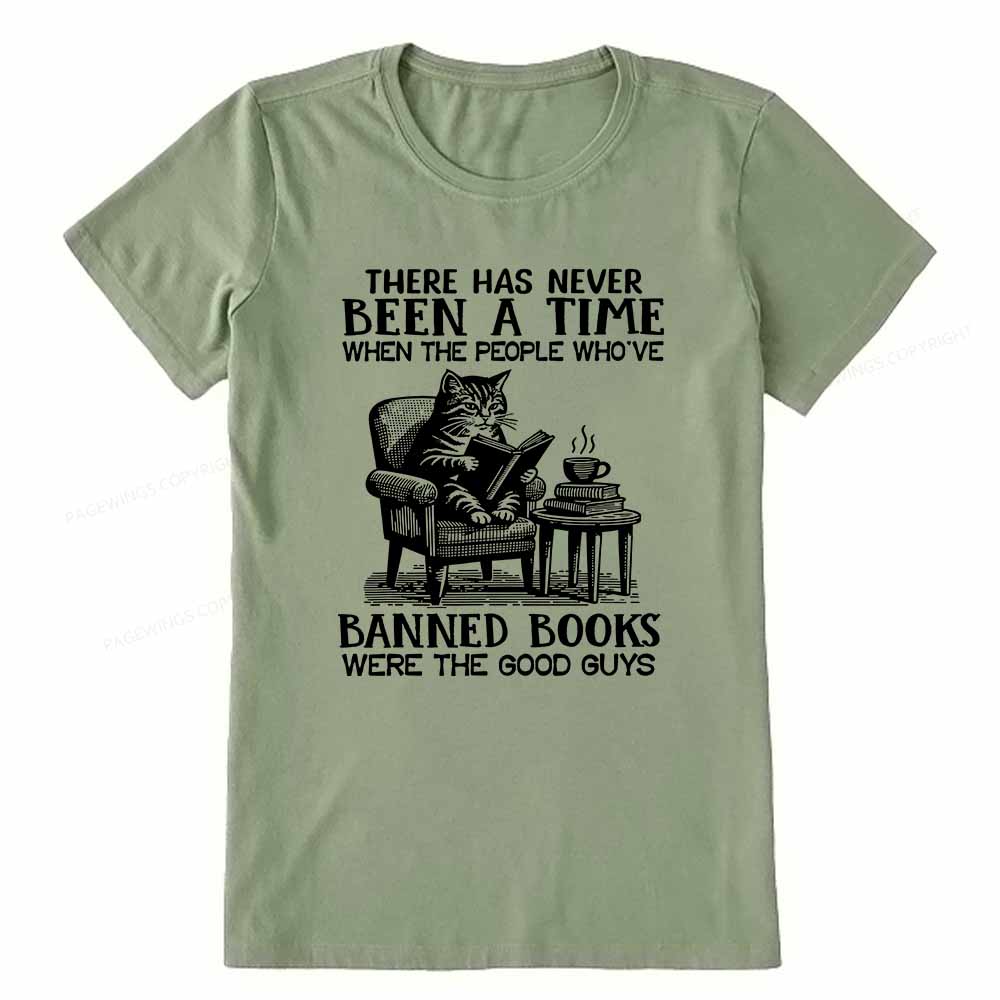 Pagewings Cats Reading Books Are Prohibited From Having Books Unisex Classic T-shirt