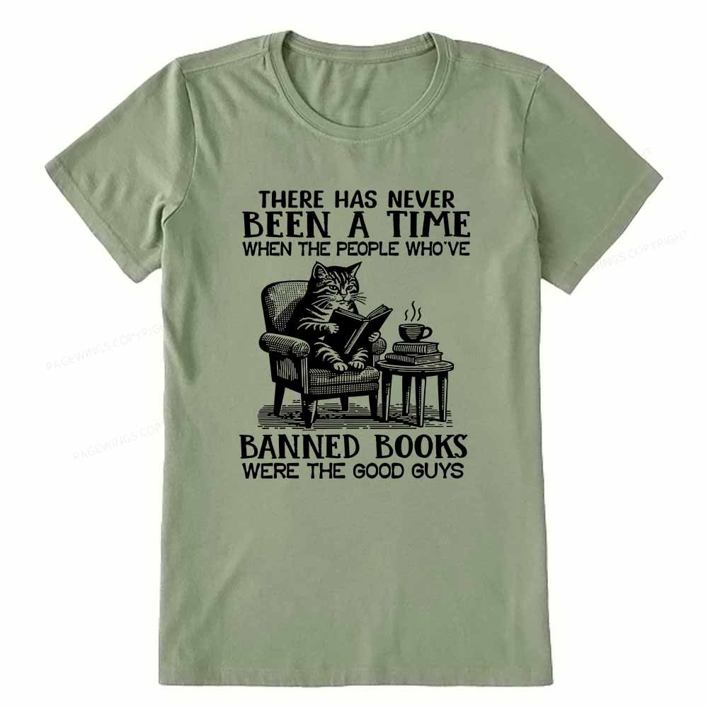 Pagewings Cats Reading Books Are Prohibited From Having Books Unisex Classic T-shirt