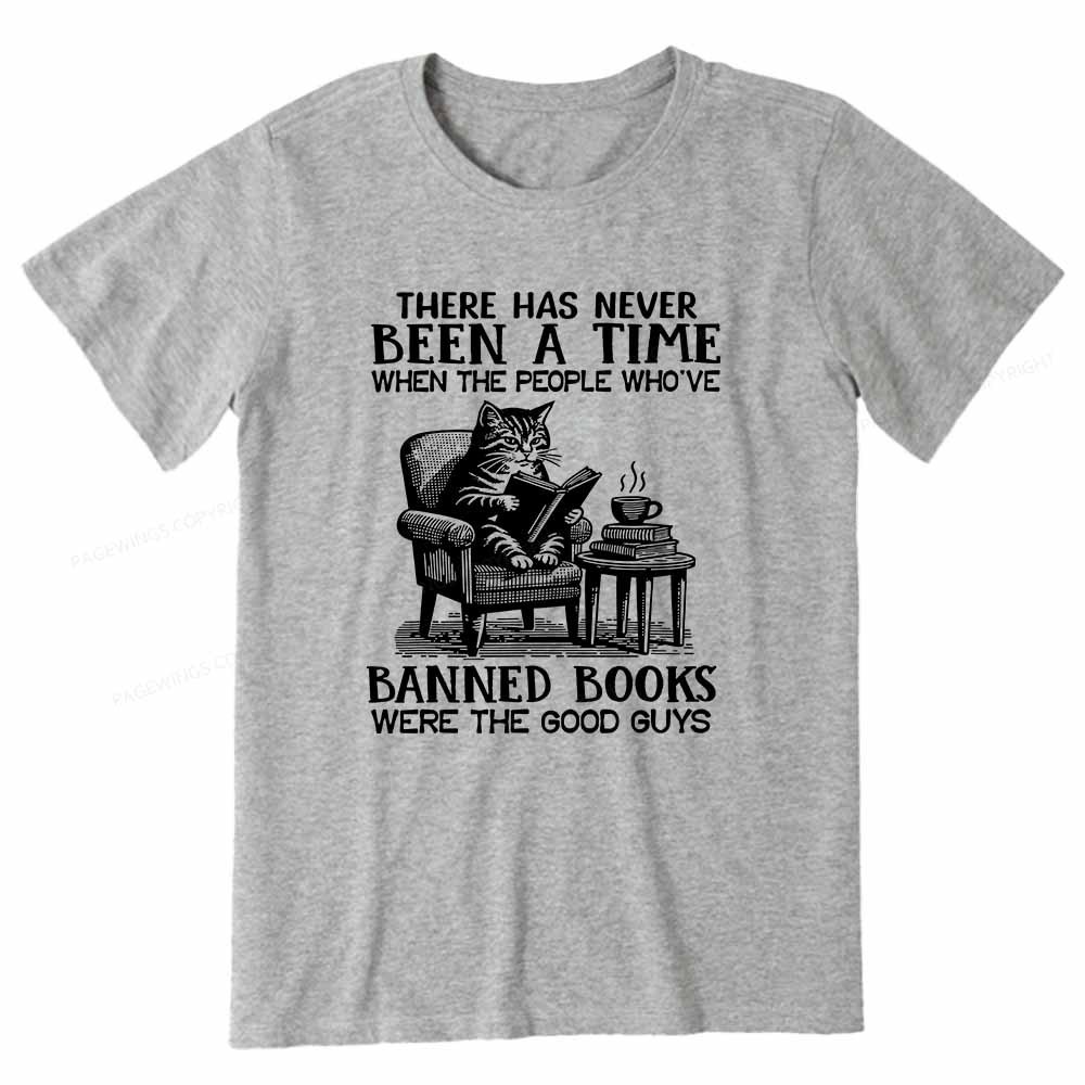 Pagewings Cats Reading Books Are Prohibited From Having Books Unisex Classic T-shirt