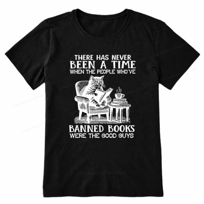 Pagewings Cats Reading Books Are Prohibited From Having Books Unisex Classic T-shirt