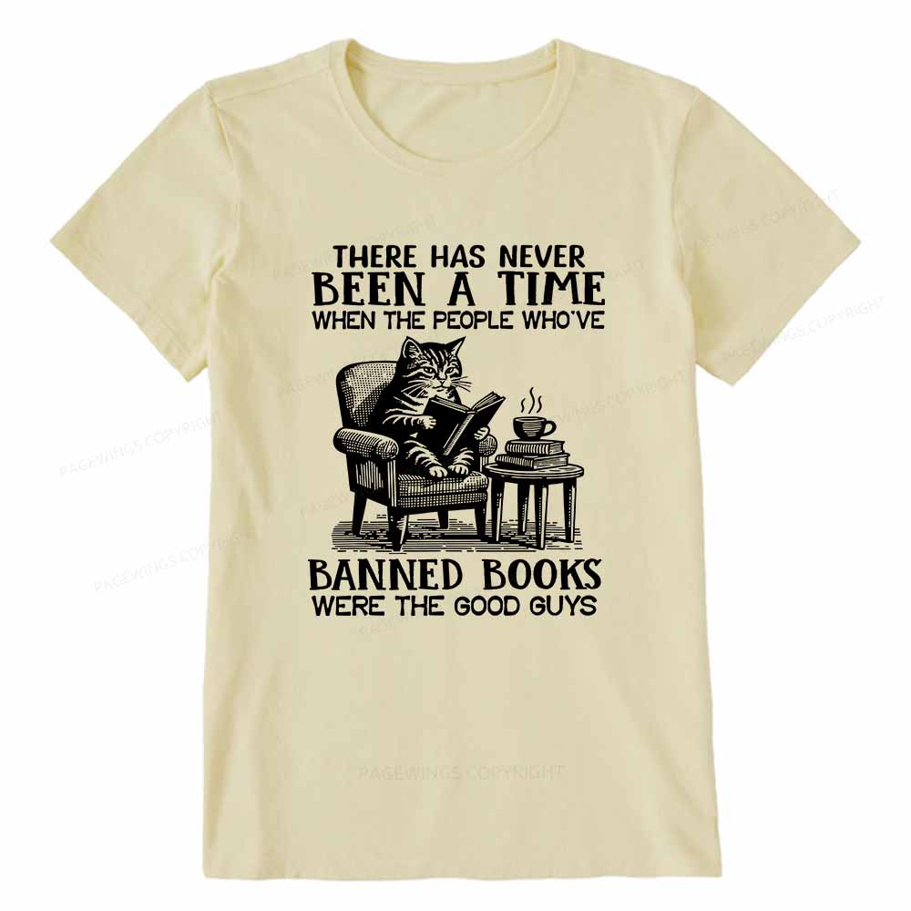 Pagewings Cats Reading Books Are Prohibited From Having Books Unisex Classic T-shirt