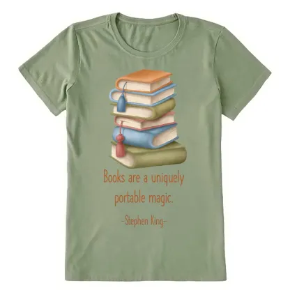 Pagewings Books Are A Uniquely Portable Magic Unisex Classic T-shirt