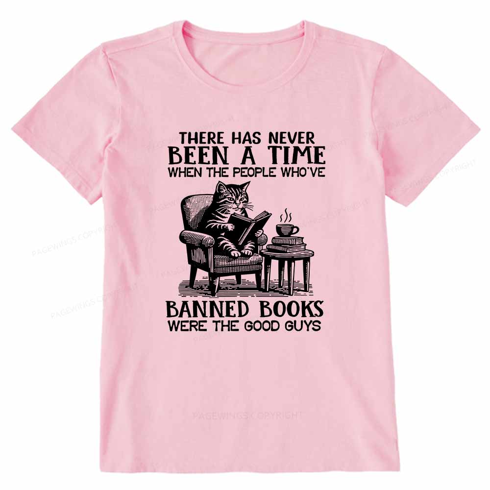 Pagewings Cats Reading Books Are Prohibited From Having Books Unisex Classic T-shirt