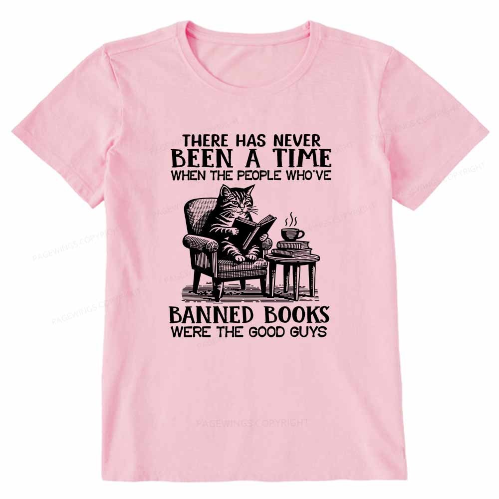 Pagewings Cats Reading Books Are Prohibited From Having Books Unisex Classic T-shirt