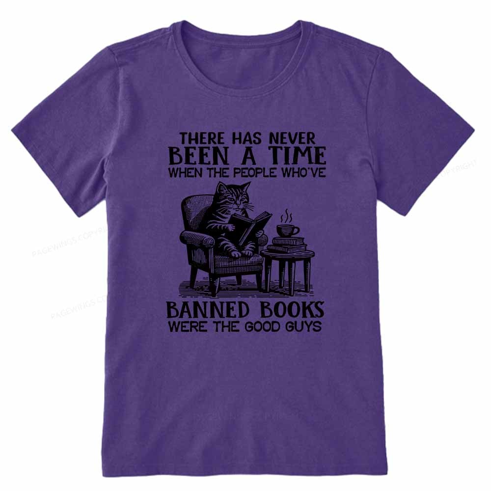 Pagewings Cats Reading Books Are Prohibited From Having Books Unisex Classic T-shirt