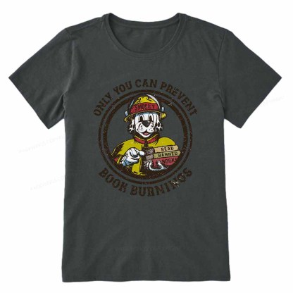 Pagewings Prevent Book Burnings Unisex Classic T-shirt