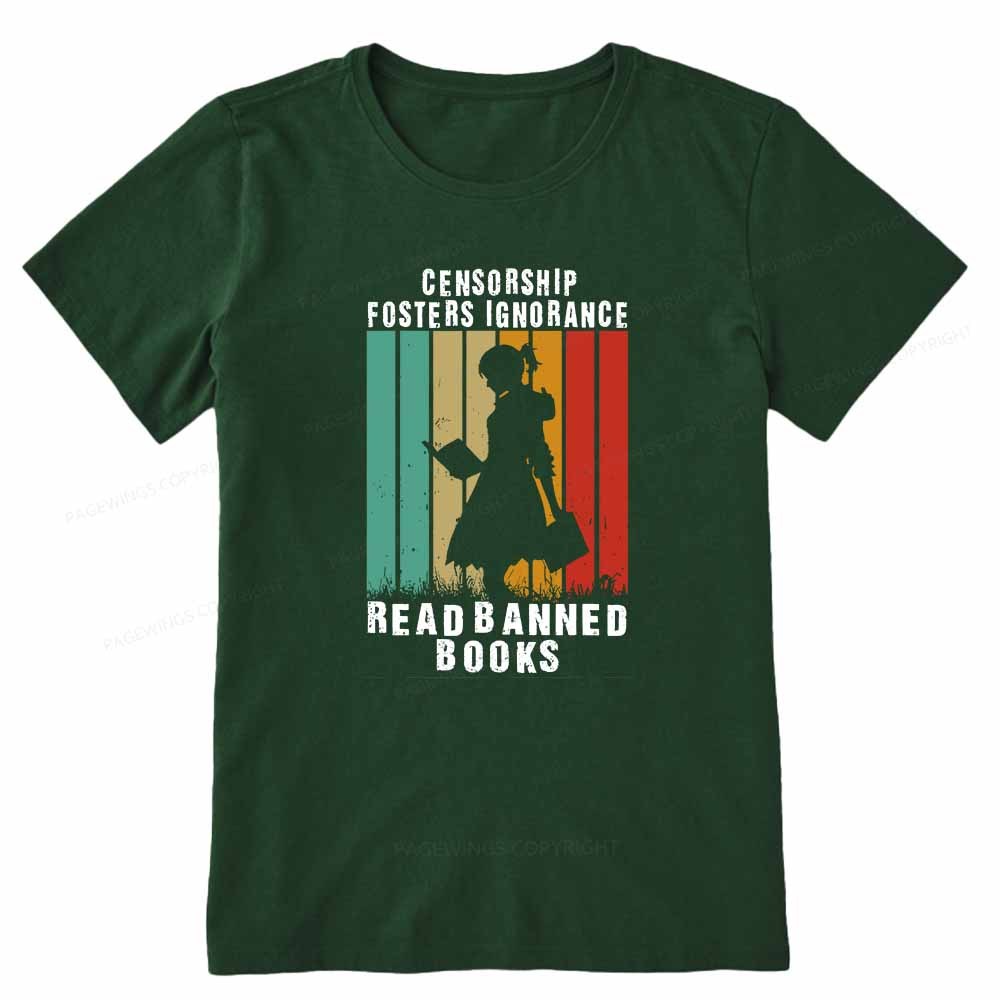 Pagewings Banned Books Vintage T-Shirt Unisex Classic T-shirt