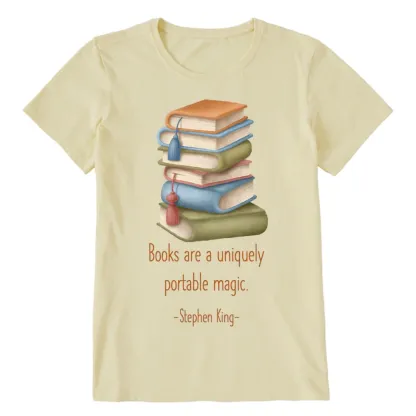 Pagewings Books Are A Uniquely Portable Magic Unisex Classic T-shirt