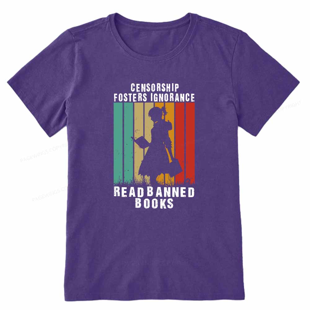Pagewings Banned Books Vintage T-Shirt Unisex Classic T-shirt