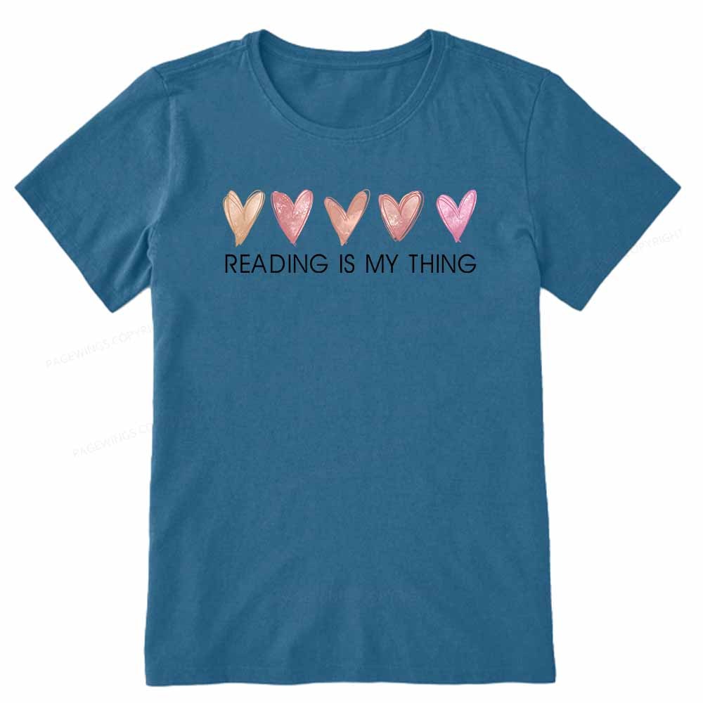 Pagewings Reading is My Thingl Unisex Classic T-shirt