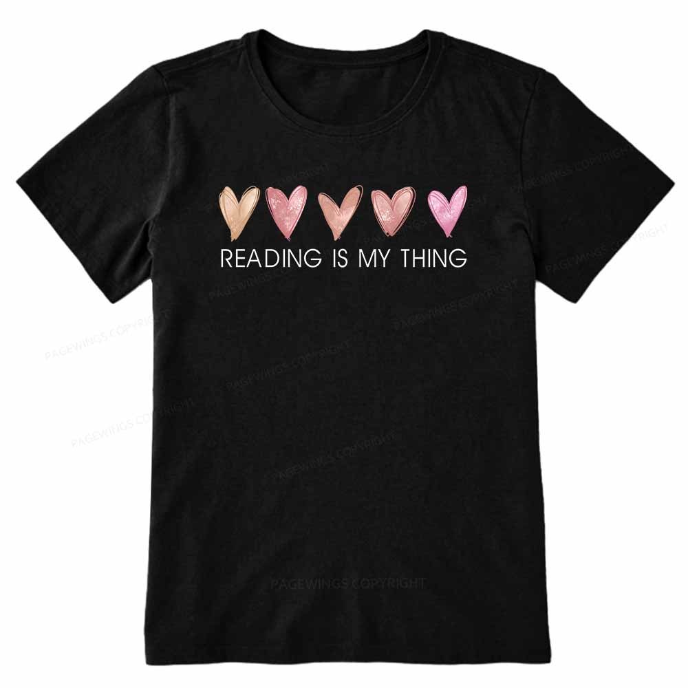 Pagewings Reading is My Thingl Unisex Classic T-shirt
