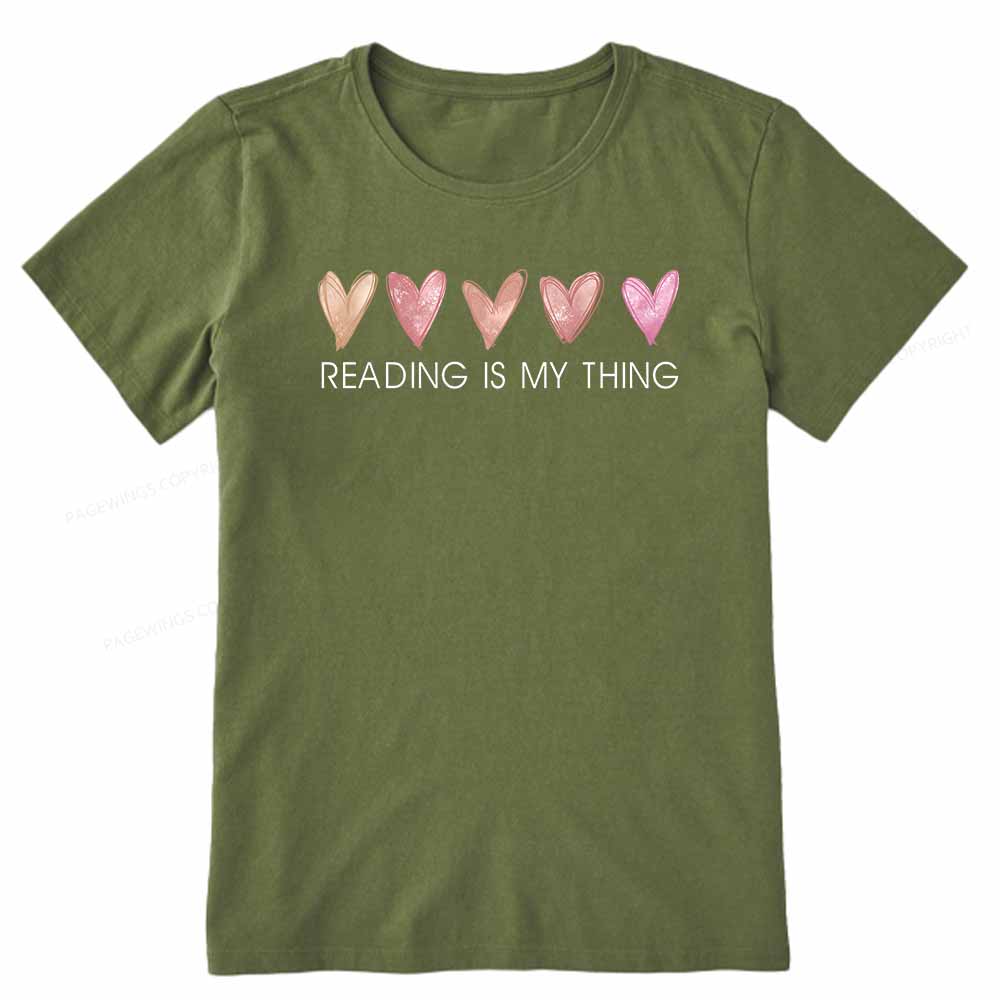 Pagewings Reading is My Thingl Unisex Classic T-shirt
