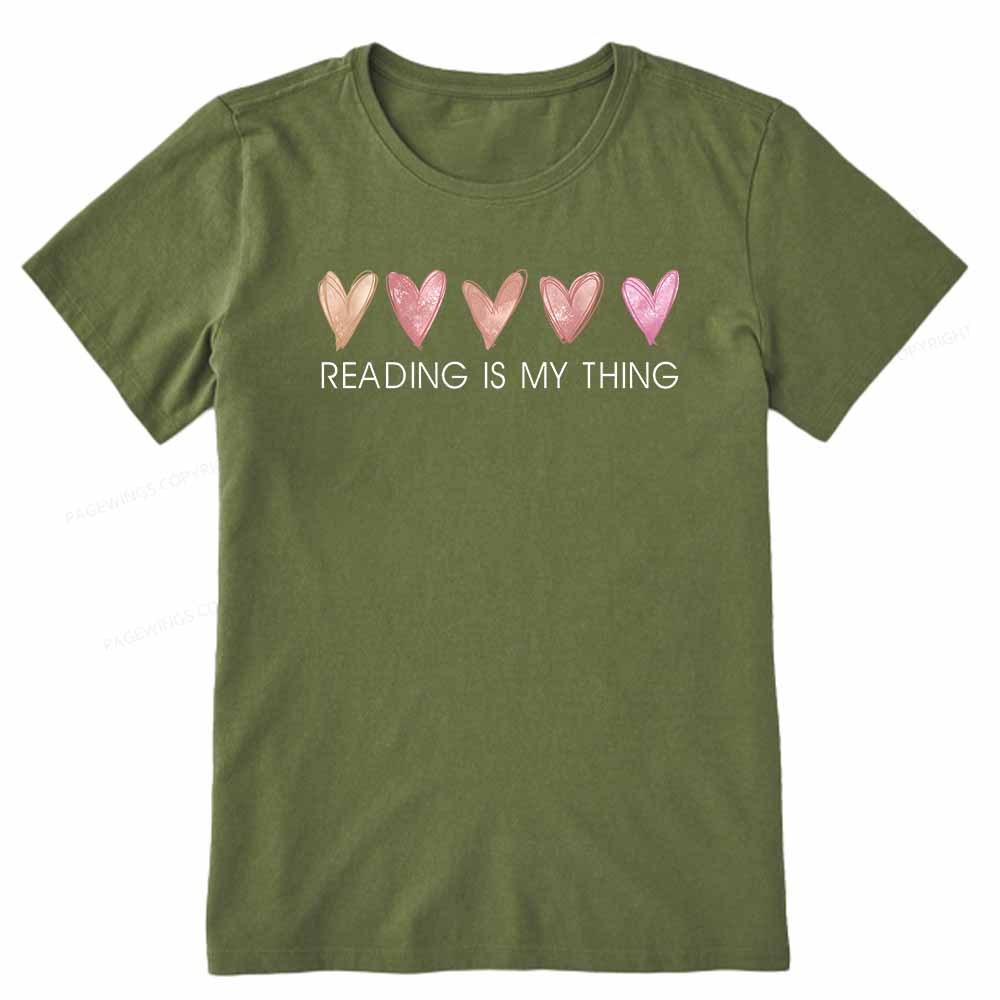 Pagewings Reading is My Thingl Unisex Classic T-shirt