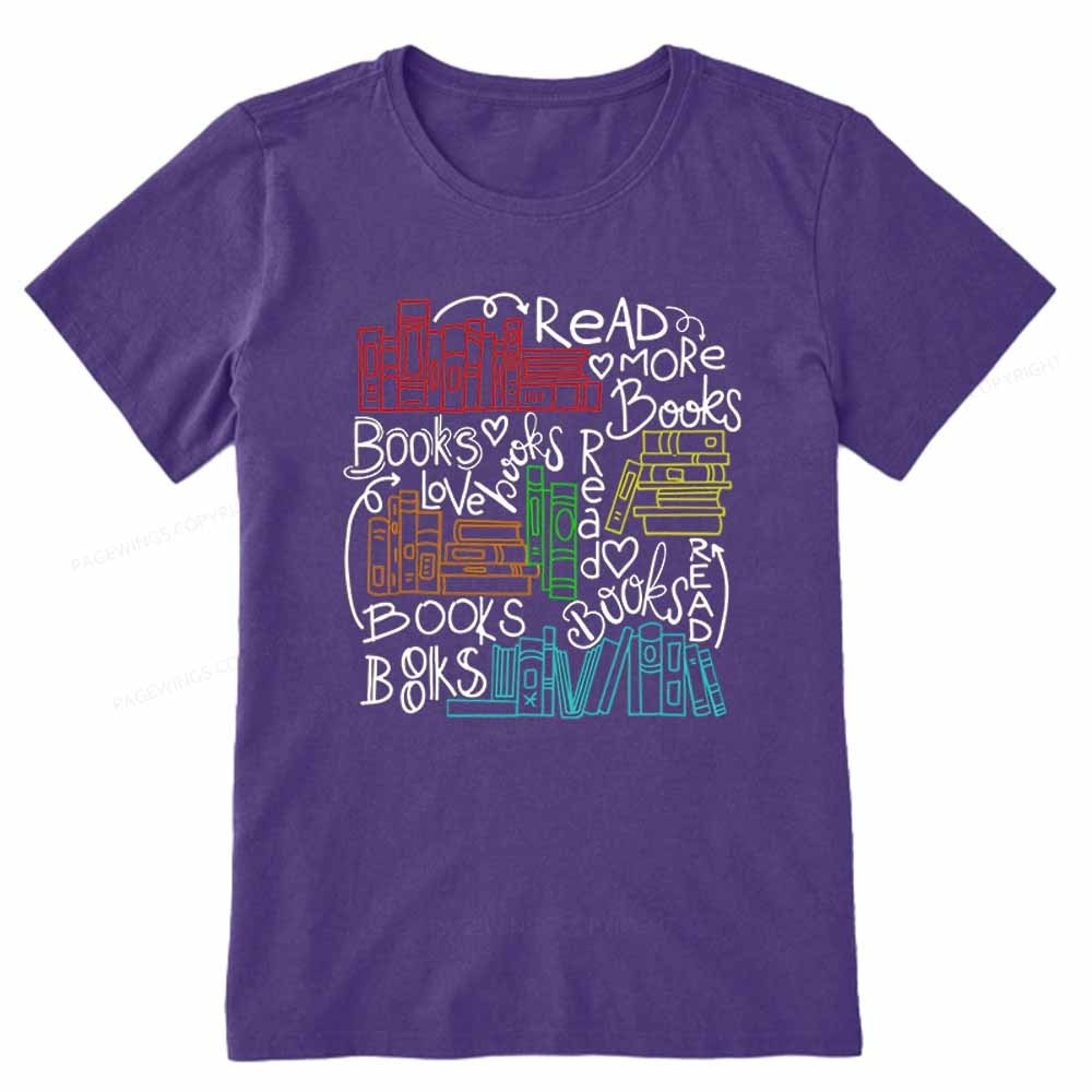 Pagewings Reading Week Shirt For Teachers & Read America Unisex Classic T-shirt