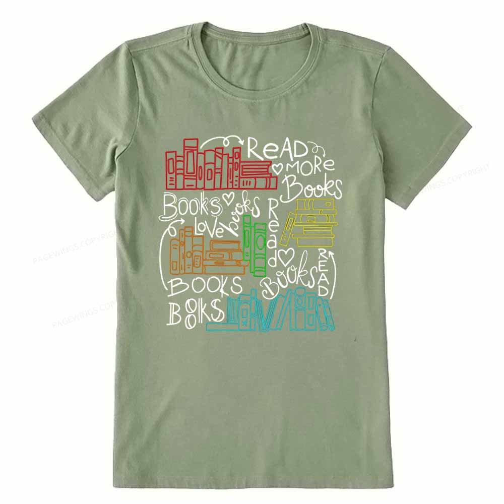 Pagewings Reading Week Shirt For Teachers & Read America Unisex Classic T-shirt