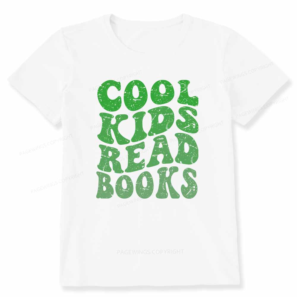 Pagewings Cool Kids Read Books Unisex Classic T-shirt