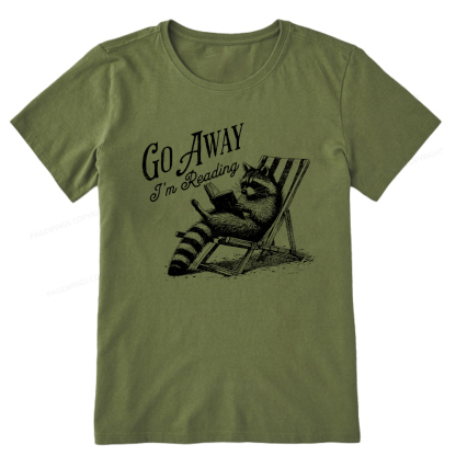 Pagewings Funny Raccoon Book Lover Tshirt Unisex Classic T-shirt