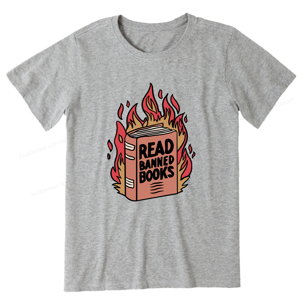 Pagewings Read Banned Books Shirt Unisex Classic T-shirt