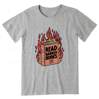 Pagewings Read Banned Books Shirt Unisex Classic T-shirt