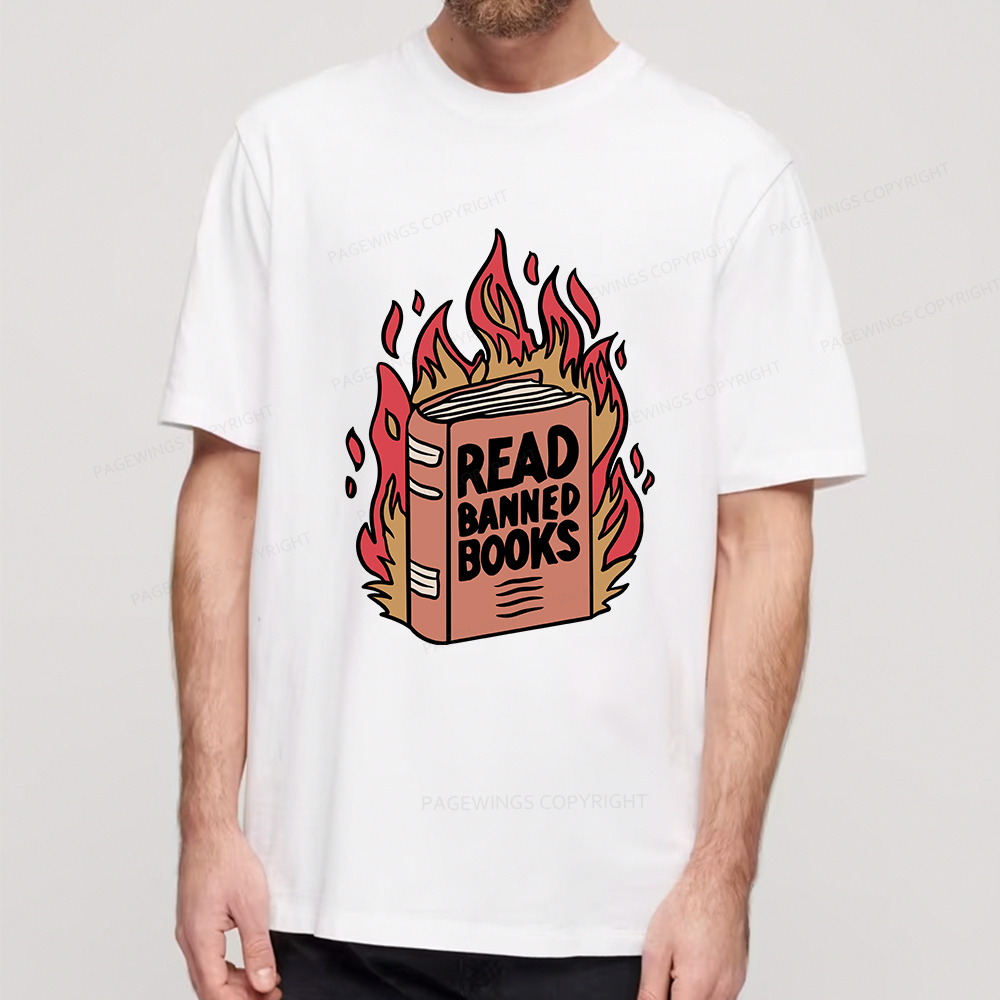 Pagewings Read Banned Books Shirt Unisex Classic T-shirt