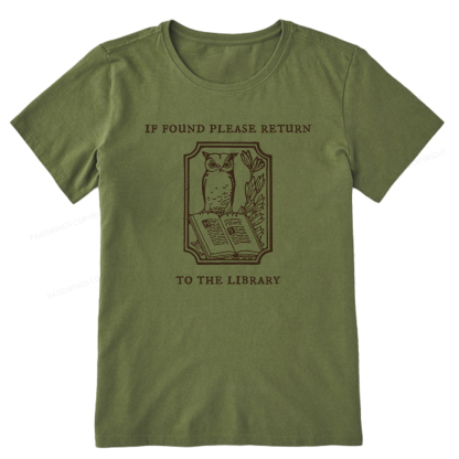 Pagewings Librarian Gift Owl Book Shirt Unisex Classic T-shirt