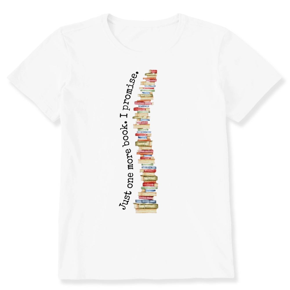 Pagewings Just One More Book I Promise Unisex Classic T-shirt