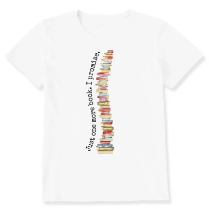 Pagewings Just One More Book I Promise Unisex Classic T-shirt