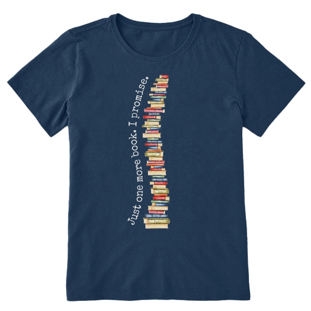 Pagewings Just One More Book I Promise Unisex Classic T-shirt