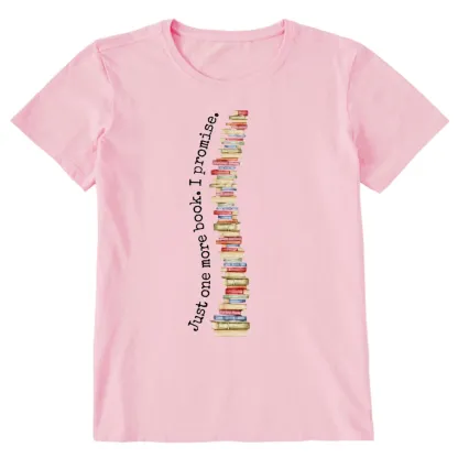 Pagewings Just One More Book I Promise Unisex Classic T-shirt