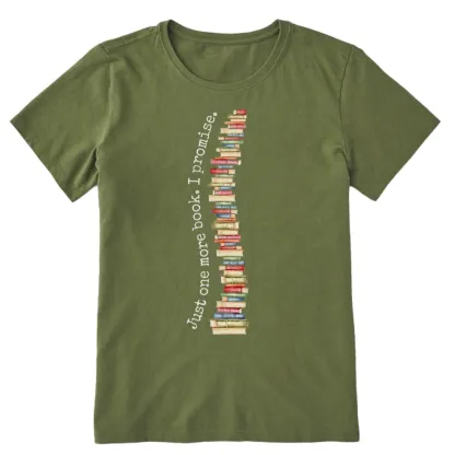 Pagewings Just One More Book I Promise Unisex Classic T-shirt