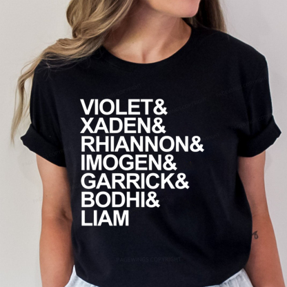 Pagewings Fourth Wing MC Classic T-Shirt Unisex Classic T-shirt