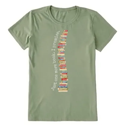 Pagewings Just One More Book I Promise Unisex Classic T-shirt