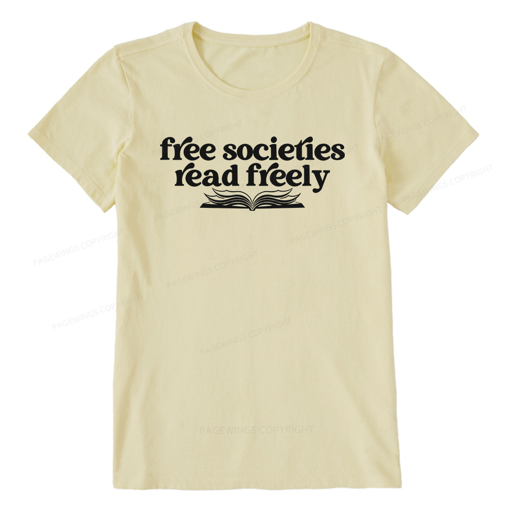 Pagewings Read Banned Books Shirt Unisex Classic T-shirt-Pagewings sale