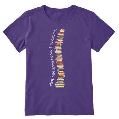 Pagewings Just One More Book I Promise Unisex Classic T-shirt