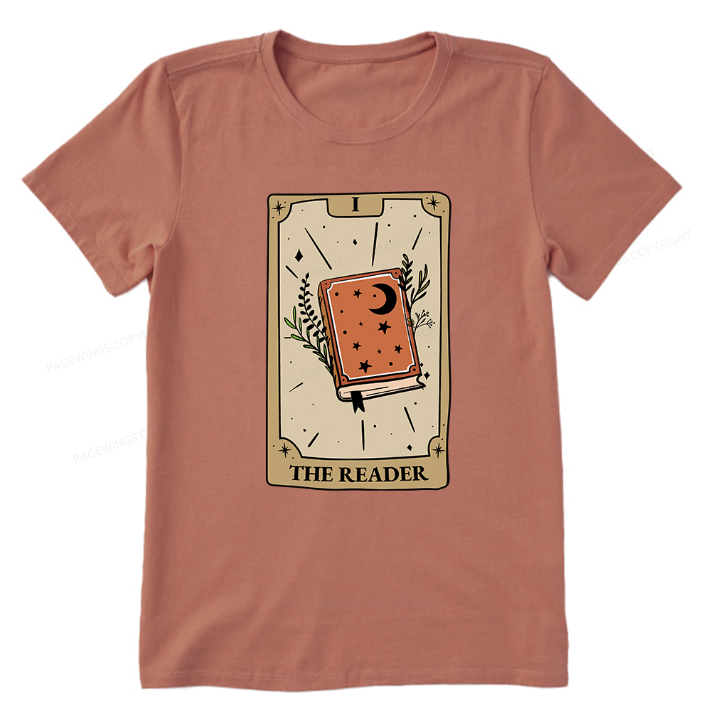 Pagewings The Reader Tarot Card Unisex Classic T-shirt