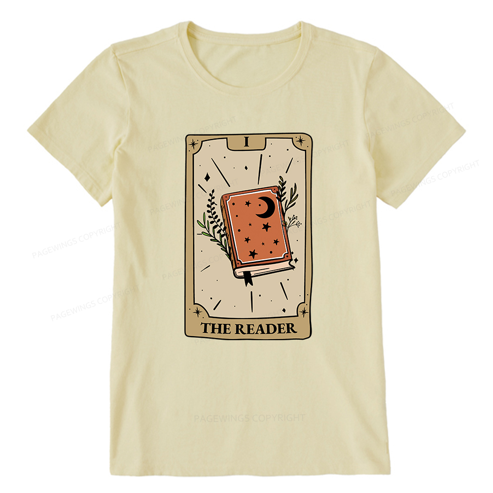 Pagewings The Reader Tarot Card Unisex Classic T-shirt