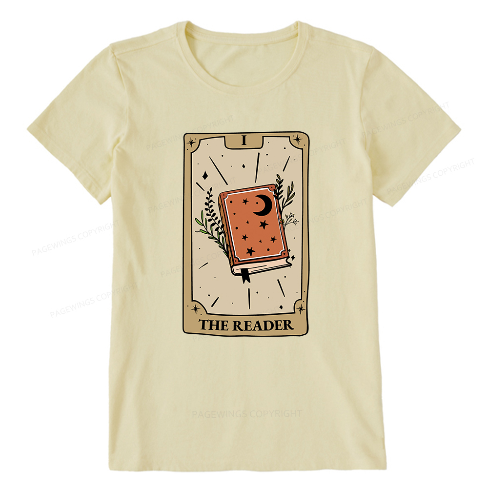Pagewings The Reader Tarot Card Unisex Classic T-shirt