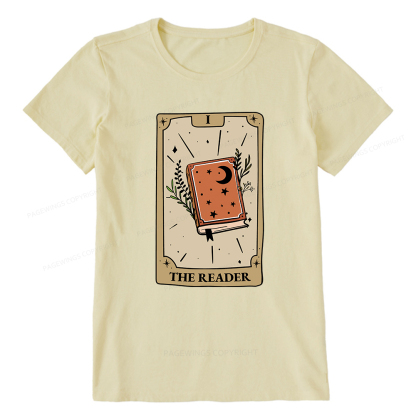 Pagewings The Reader Tarot Card Unisex Classic T-shirt