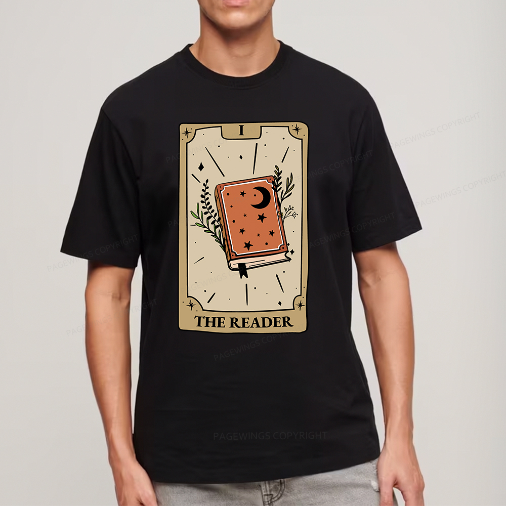 Pagewings The Reader Tarot Card Unisex Classic T-shirt