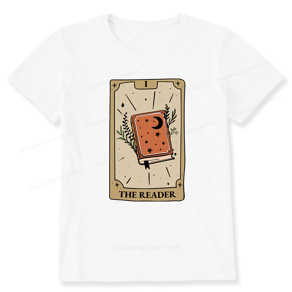 Pagewings The Reader Tarot Card Unisex Classic T-shirt