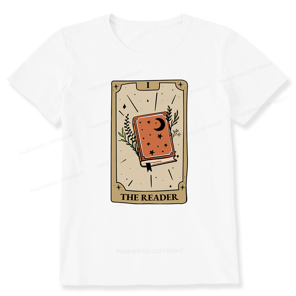 Pagewings The Reader Tarot Card Unisex Classic T-shirt
