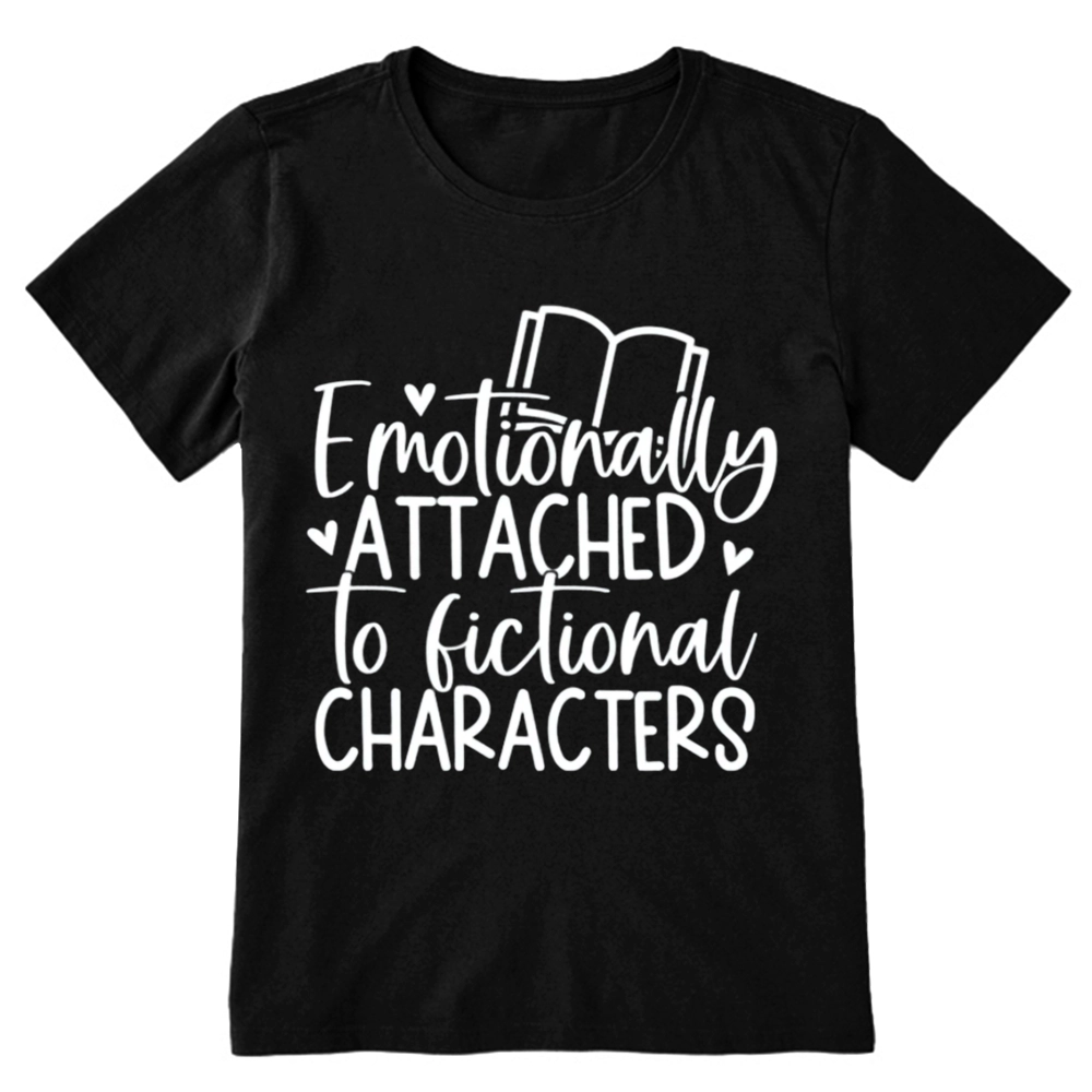 Pagewings Emotionally Attached To Fictional Characters Unisex Classic T-shirt