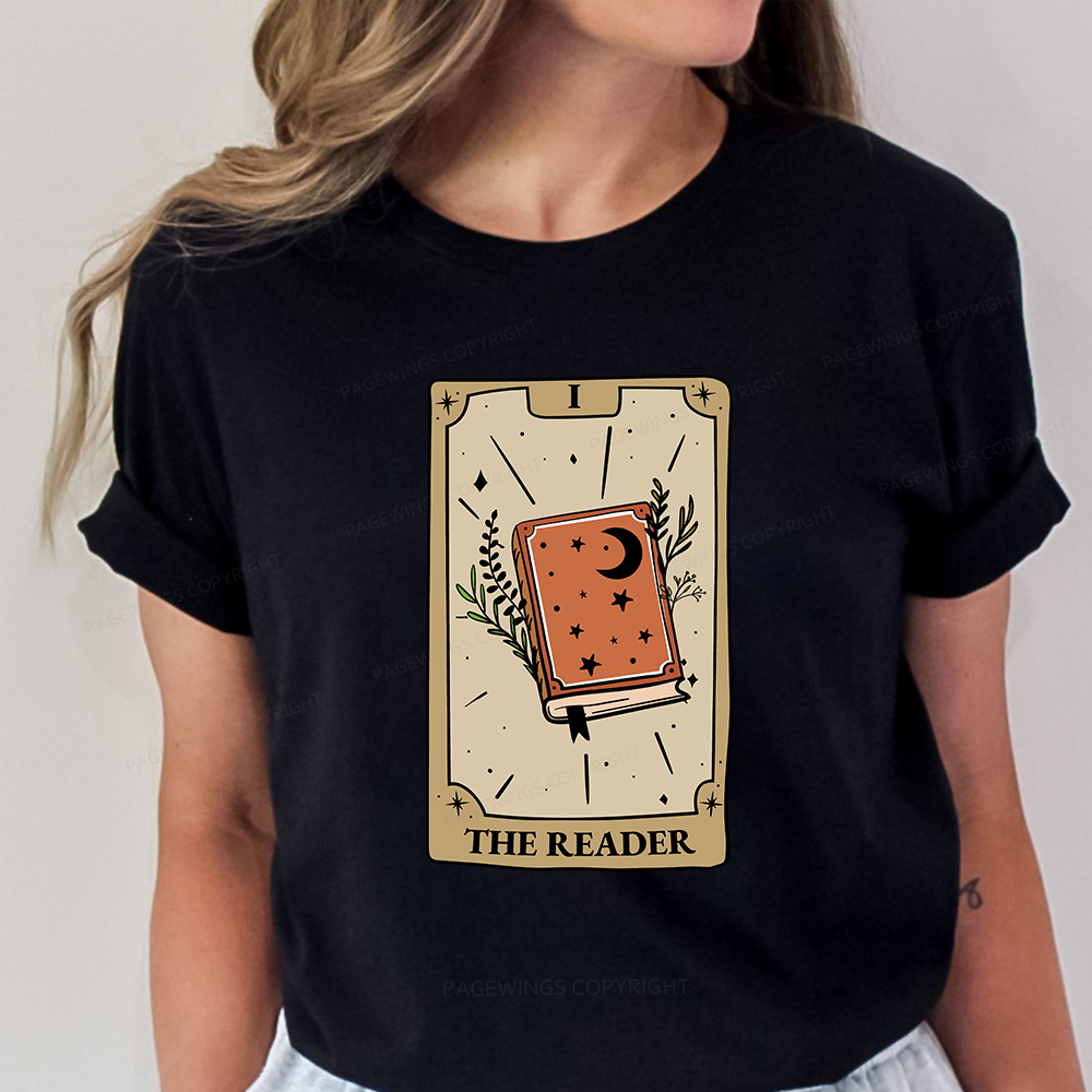 Pagewings The Reader Tarot Card Unisex Classic T-shirt