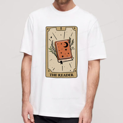 Pagewings The Reader Tarot Card Unisex Classic T-shirt