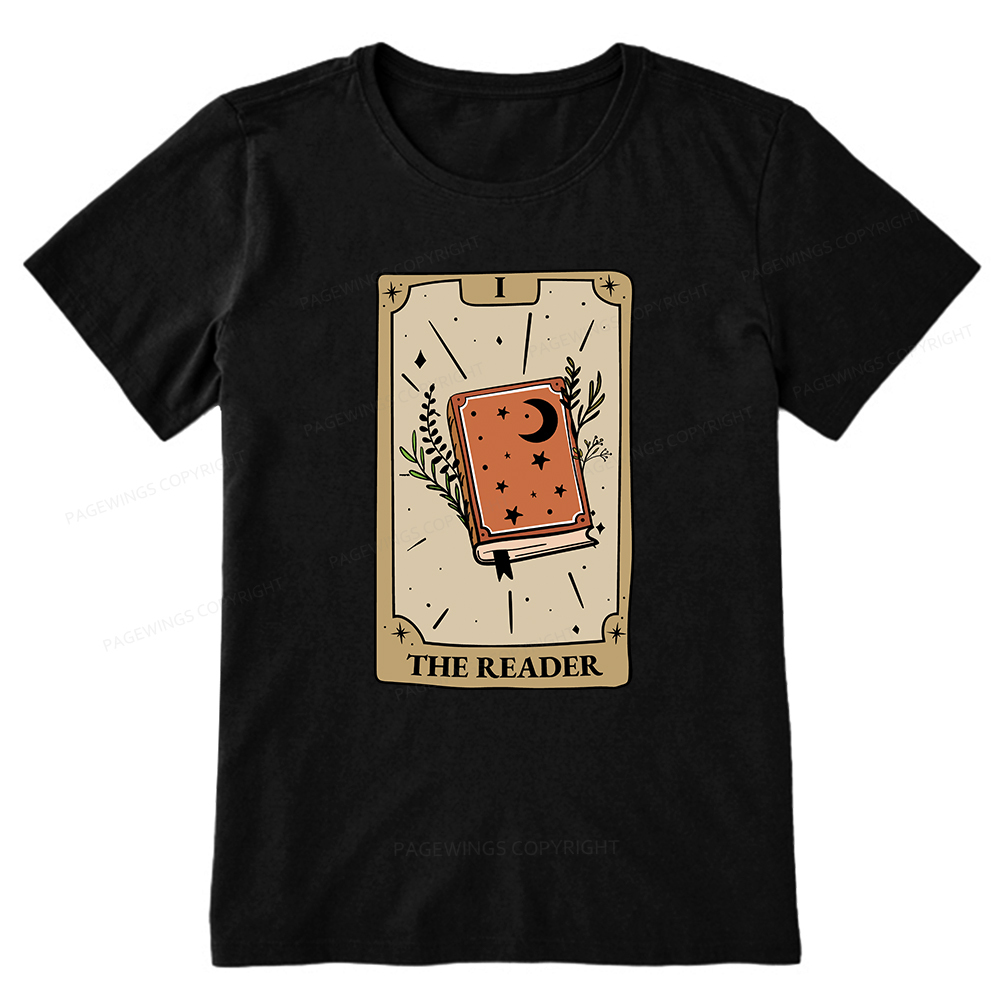 Pagewings The Reader Tarot Card Unisex Classic T-shirt