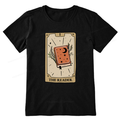 Pagewings The Reader Tarot Card Unisex Classic T-shirt