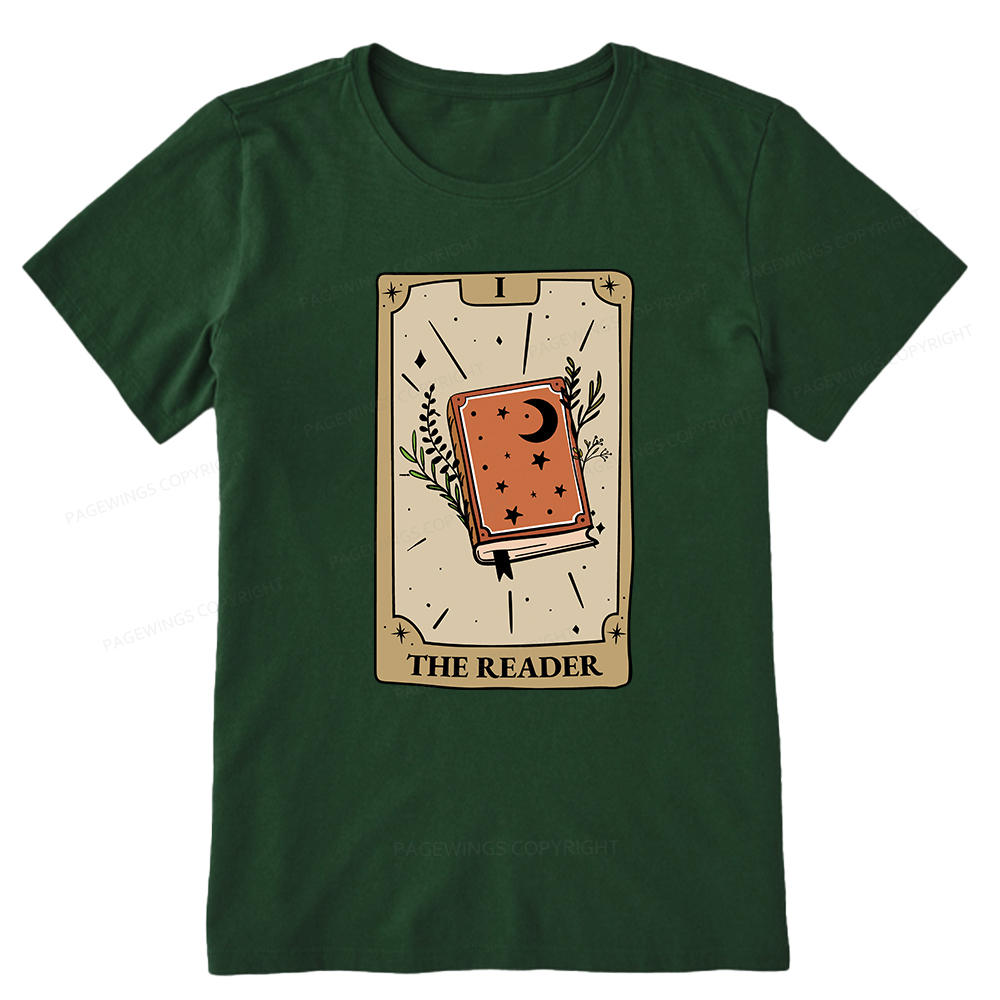 Pagewings The Reader Tarot Card Unisex Classic T-shirt