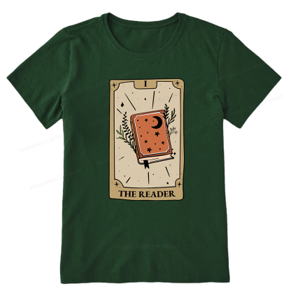 Pagewings The Reader Tarot Card Unisex Classic T-shirt
