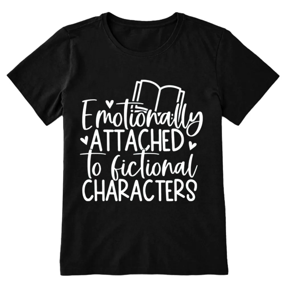 Pagewings Emotionally Attached To Fictional Characters Unisex Classic T-shirt