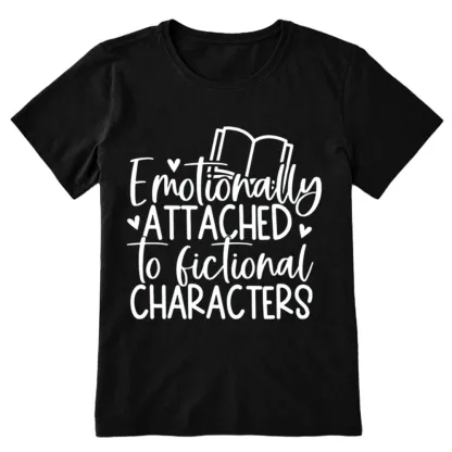 Pagewings Emotionally Attached To Fictional Characters Unisex Classic T-shirt